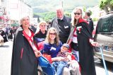 2011 Lourdes Pilgrimage - Archbishop Dolan with Malades (4/267)